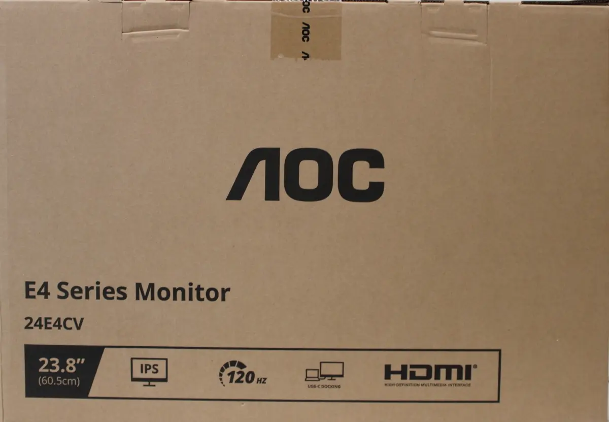 AOC 24E4CV 23.8" IPS FHD Monitors Photo 4