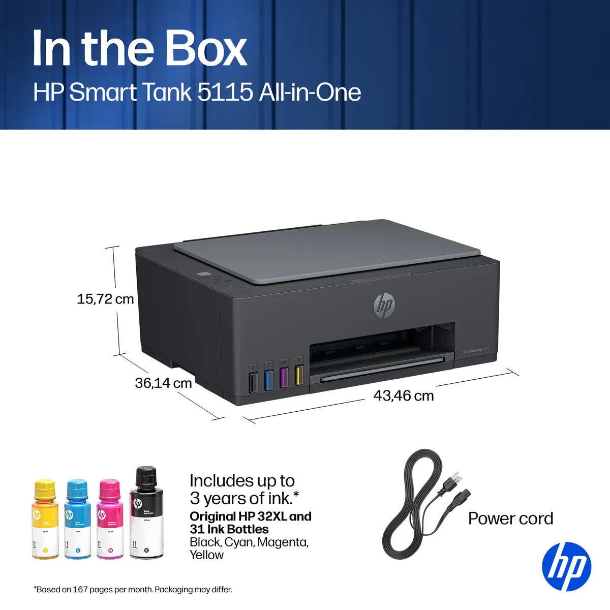 HP Smart Tank 5115 All-in-One Color Printer Photo 2