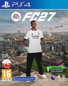 PlayStation 4 Video Spēle EA Sports FC 27 no Cenega ar licencētām futbola līgām un komandām