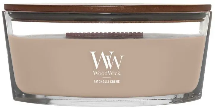 Ароматическая свеча WoodWick Patchouli Creme Photo 3