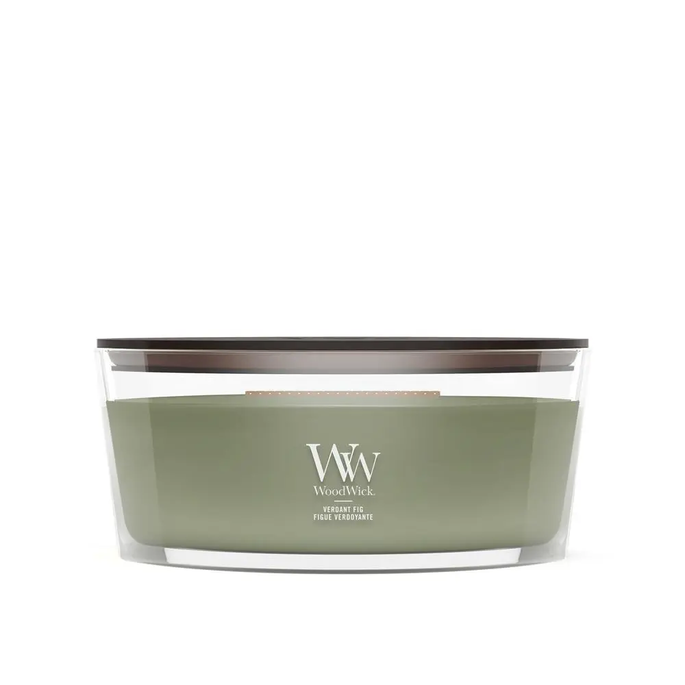 WoodWick Verdant Fig Aromātiskā vaska svece