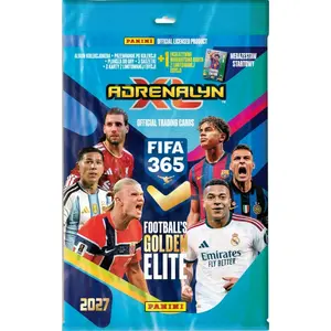 Футбольные коллекционные карточки Panini FIFA 365 2027 Mega Starter Set с альбомом и лимитированными карточками