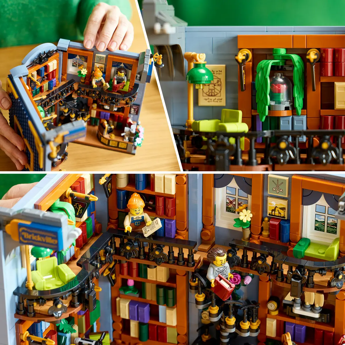 LEGO Icons Книжный магазин: Подставка 11379 Photo 4