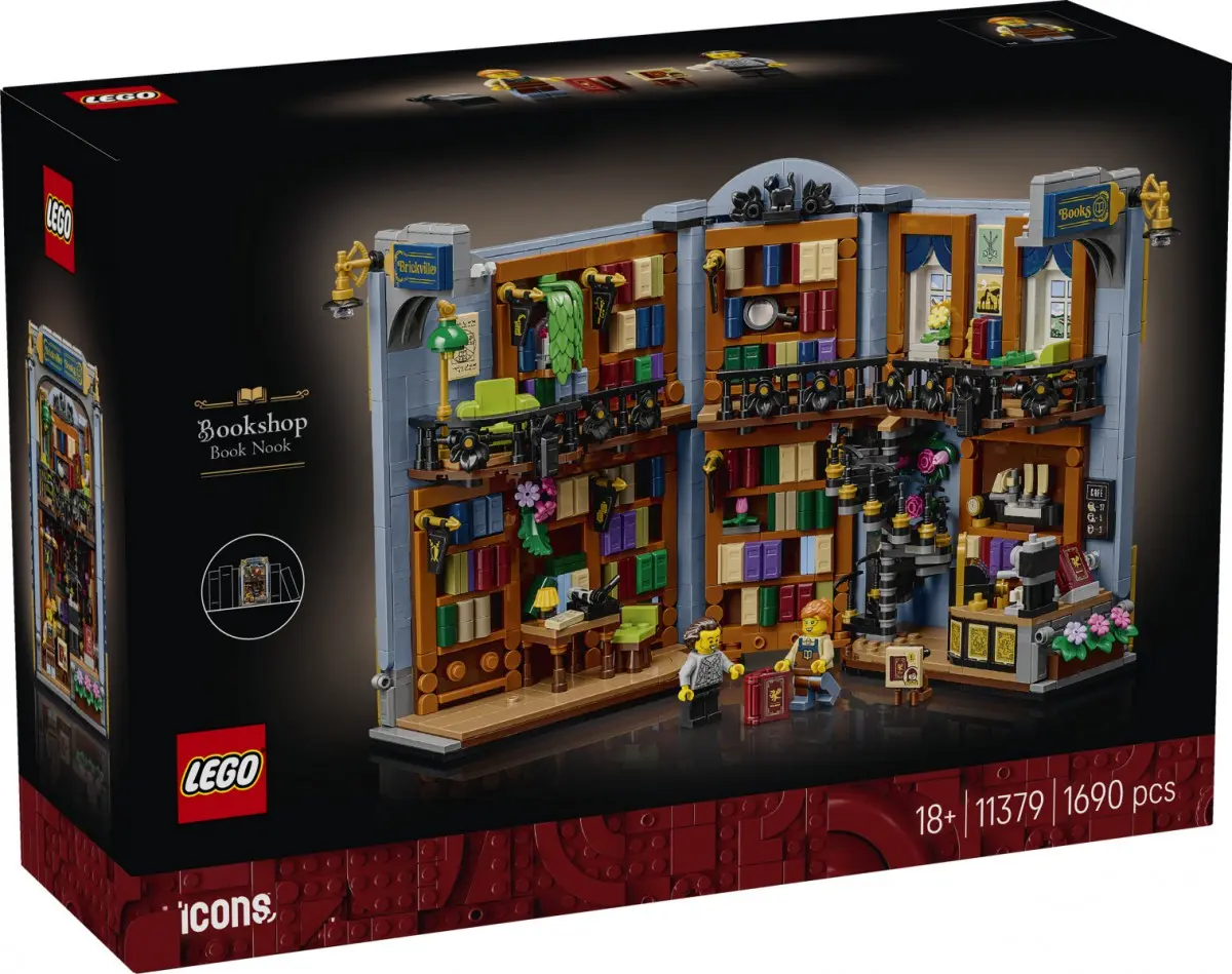 LEGO Icons Книжный магазин: Подставка 11379 Photo 8