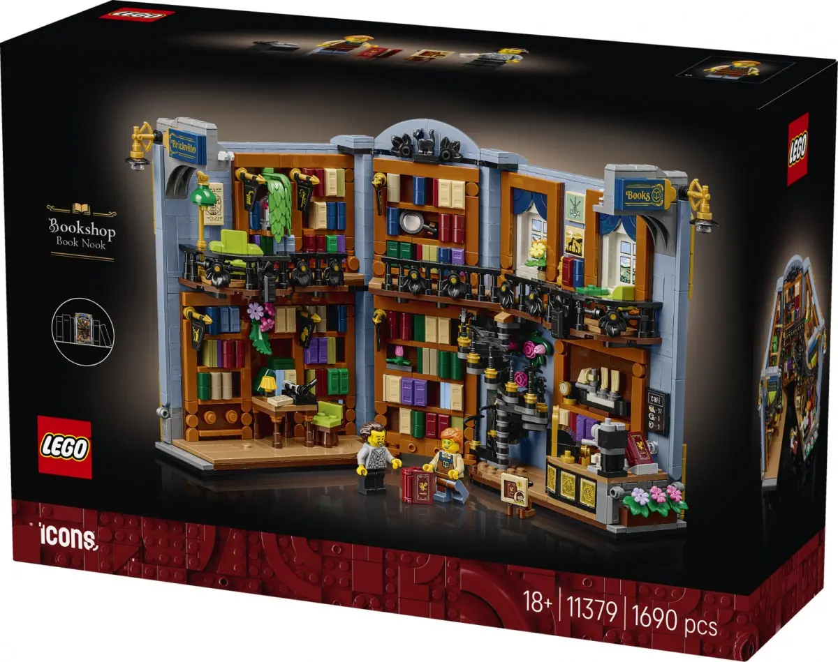 LEGO Icons Книжный магазин: Подставка 11379 Photo 9