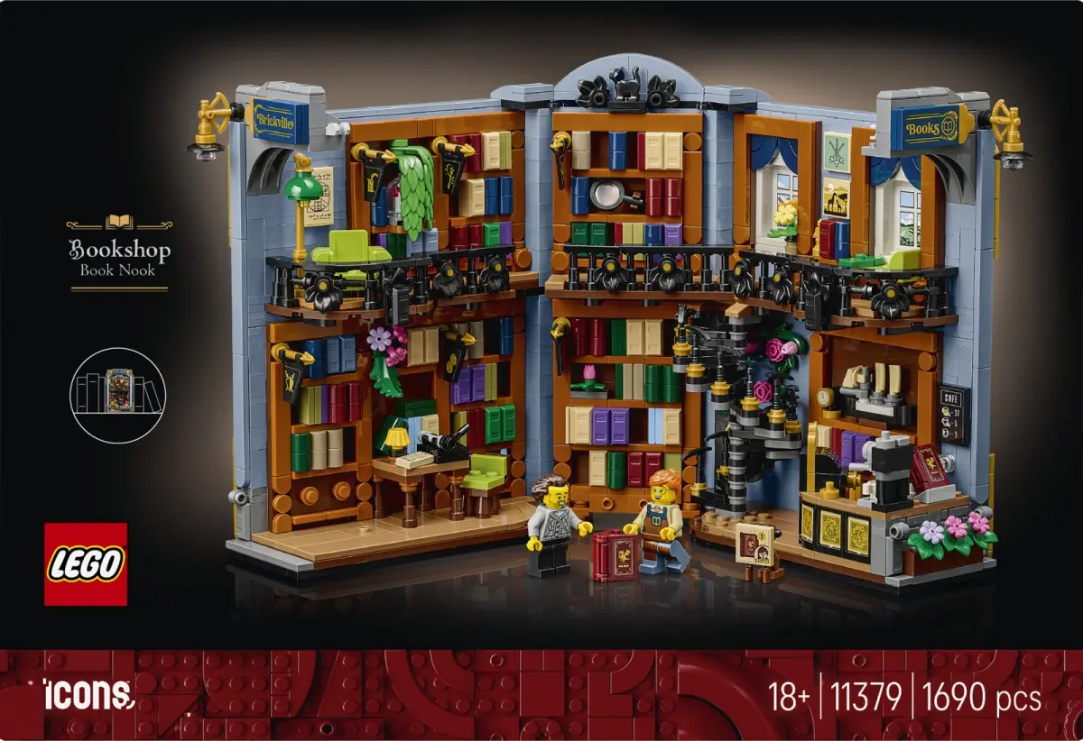 LEGO Icons Книжный магазин: Подставка 11379 Photo 10