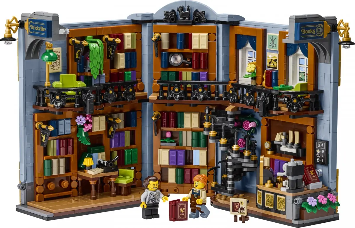 LEGO Icons Книжный магазин: Подставка 11379 Photo 15