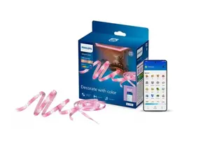 Philips Viedā RGB LED Gaismas Lente 10 m Wi-Fi Bluetooth Connected by WiZ Baltā iekštelpām