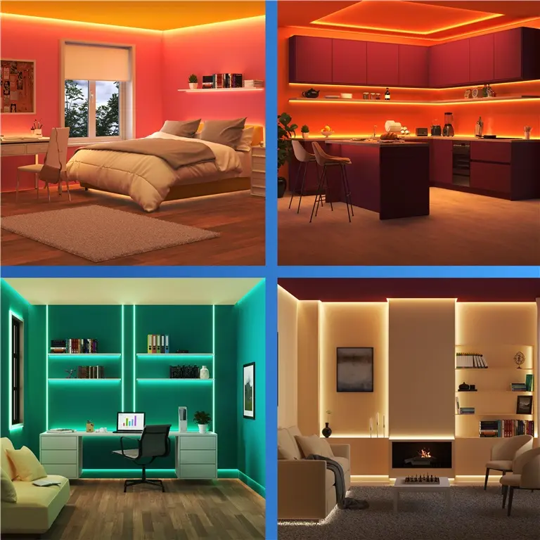 Philips viedā RGB LED gaismas lente | Connected by WiZ Photo 3