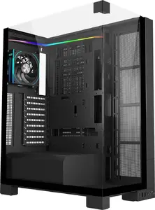 Корпус для ПК Fortron U691-BP Full Tower Черный с закаленным стеклом ARGB Поддержка материнских плат Mini-ITX Micro-ATX ATX BTF