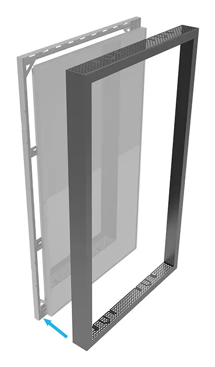 Multibrackets M Pro Series 75" High Brightness Enclosure Frame Photo 4