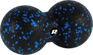 Rebel Active Duoball RBA-3056-8 Двойной массажный мяч 8 см черный синий материал EPP