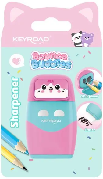 Keyroad Bounce Buddies dubultais plastmasas zīmuļu