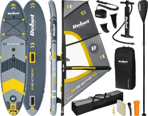 Rebel Active RBA-4513 Надувная доска SUP в комплекте с возможностью виндсерфинга