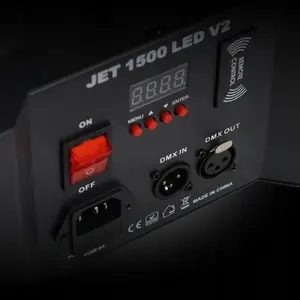 Light4Me Jet 1500 LED V2 Vertical Smoke Machine with LED Lighting