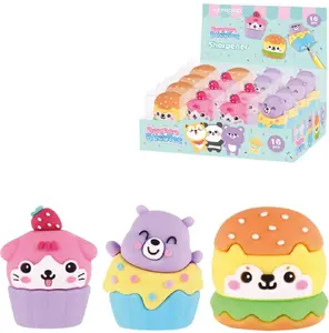 Точилка для карандашей пластиковая одинарная Keyroad Bounce Buddies KR980100 ассорти