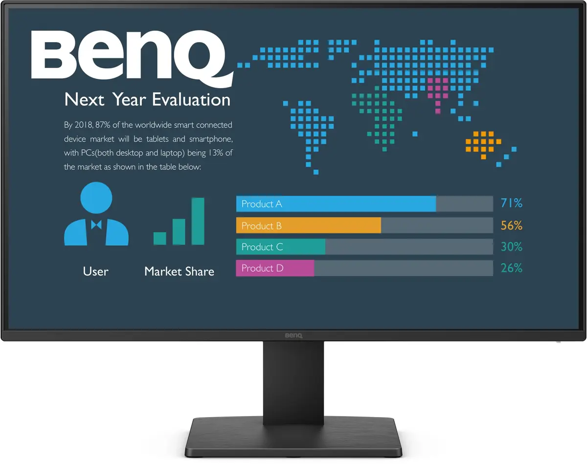 BenQ BL2491P Monitors 24 collas IPS