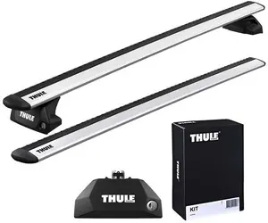 Thule Wingbar Roof Bars for Skoda Enyaq 5-Door SUV with Integrated Roof Rails