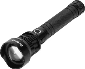 Алюминиевый ручной светодиодный фонарь Rebel Light URZ0942-1 20Вт с зумом, USB аккумулятором и дальностью луча 800м