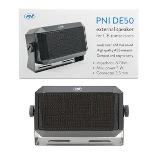 PNI External CB Radio Speaker with 3.5 mm Jack and 190 cm Cable