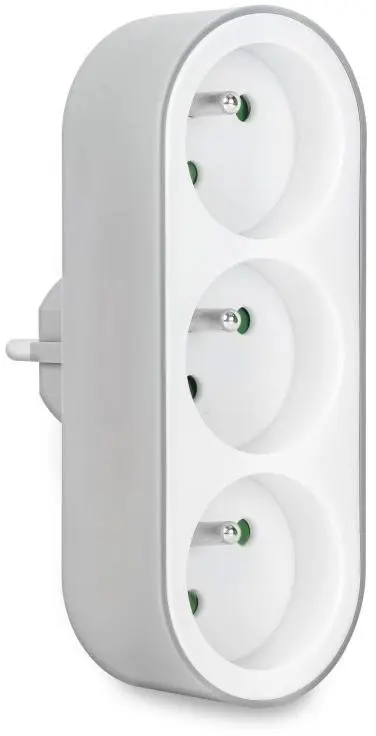 Connect It Tripple Split Power Adapter 3 Sockets Photo 7