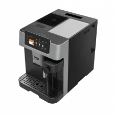 Pilnībā automātisks espresso kafijas aparāts BEKO CEG7348X ar 19 bāru spiedienu, integrētu piena putotāju un nerūsējošā tērauda dzirnaviņām