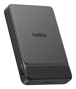 Belkin BPD022HQBK Ārējais akumulators 10000 mAh Bezvadu uzlāde Melns 30 W