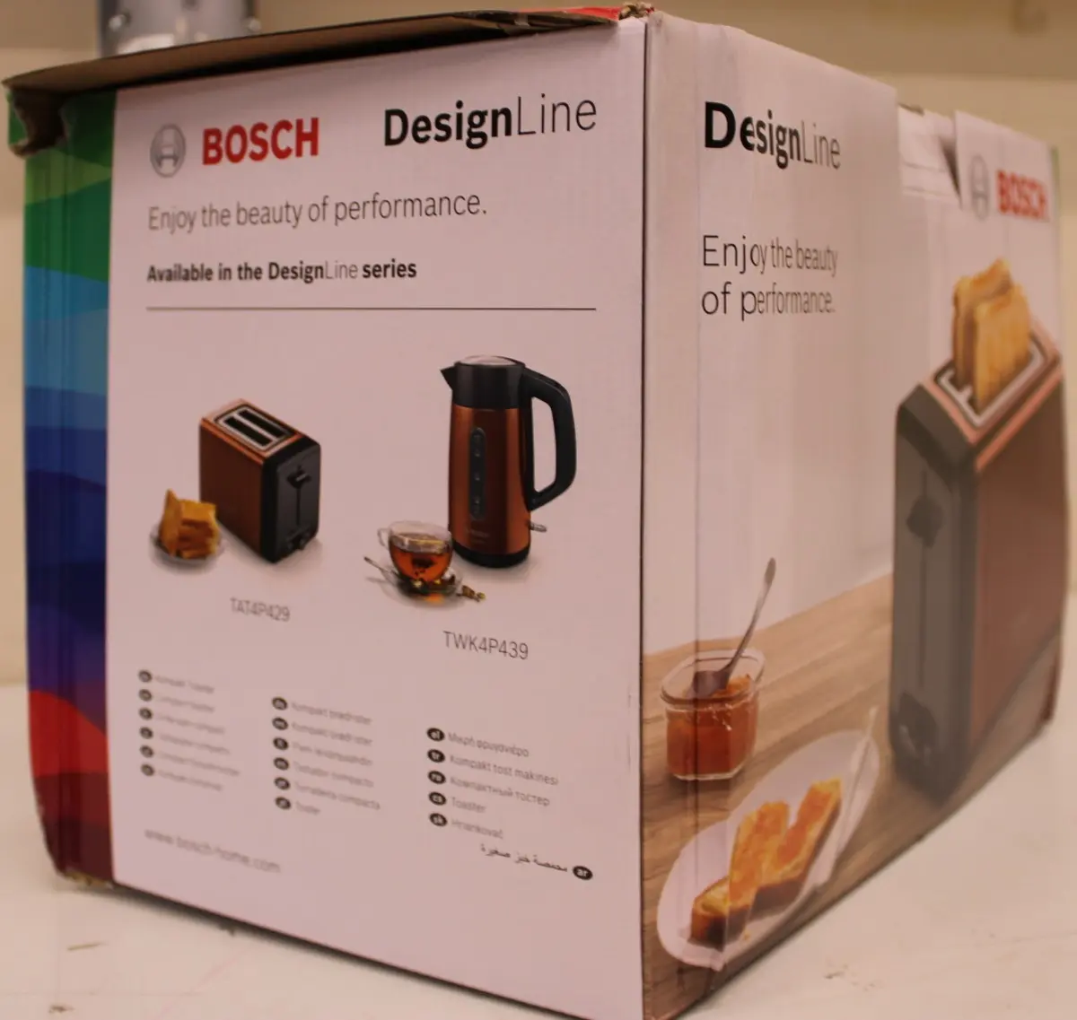 Bosch TAT4P429 DesignLine Toaster Photo 3
