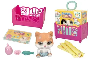 Simba Pamper Petz Kotek z łóżeczkiem EDUKAMP