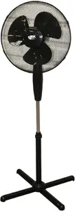 Grīdas ventilators Ronic Zyle BESK 40.64 cm 40W 3 ātrumi melns