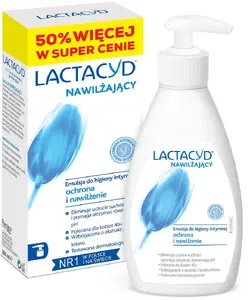 Lactacyd Hydro Balance intīmās higiēnas emulsija ar pumpīti 300 ml