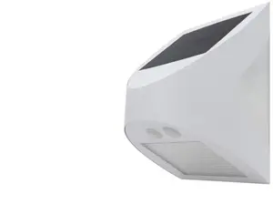 Kinkiet Ecolight Biała Lampa Solarna Elewacyjna 3W 4000K SOE-9