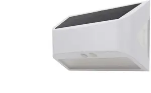 Kinkiet Ecolight Biała Lampa Solarna Elewacyjna 6W 4000K SOE-10