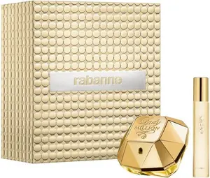 Paco Rabanne Lady Million Eau de Parfum 80ml and Miniature 20ml Perfume Set