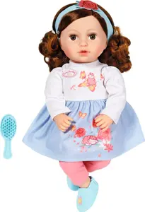 Lele bēbis ZAPF Sophia 43 cm ieteicama bērniem no 2 gadu vecuma izgatavota no plastmasas un tekstila daudzkrāsu dizainā