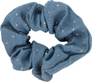 Donegal DONEGAL Ozdoby do włosów - Gumka Scrunchie denim  (FA-5868) 1szt