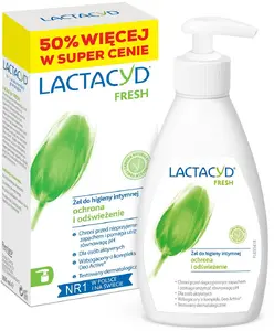Lactacyd FRESH Intīmās higiēnas gēls ar sūkni 300ml