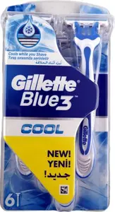 Одноразовые бритвы Gilette Blue 3 Cool 6 шт