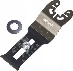 Wolfcraft BiM 35 mm zāģa asmens multislīpmašīnai ar dziļuma ierobežotāju