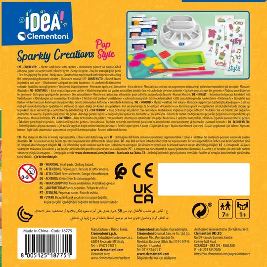 Clementoni Sparkly Creations Craft Kit Photo 4