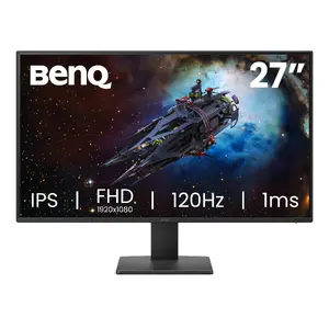 BenQ GW2791P 27" Full HD IPS monitors ar 1920 x 1080 izšķirtspēju, LED tehnoloģiju, augstuma regulēšanu, VESA stiprinājumu un melnu korpusu