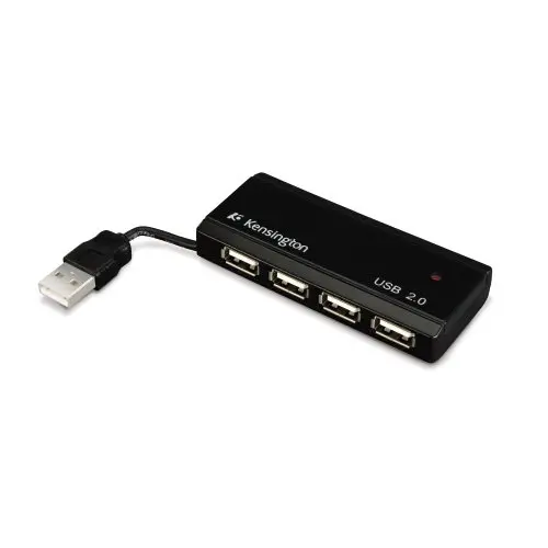 Kensington PocketHub 4-портовый USB 2.0 концентратор Photo 3