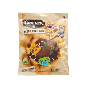Набор брелоков P.M.I. Kids World Fuggler Keychain Mega Fugg Bag Дисплей 12 штук Коллекционная игрушка