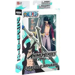 Bandai Anime Heroes One Piece Dracule Mihawk Action Figure