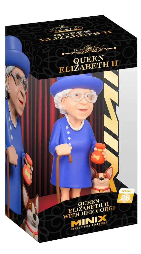 MiniX vinila kolecionējama figūra Karaliene Elizabete