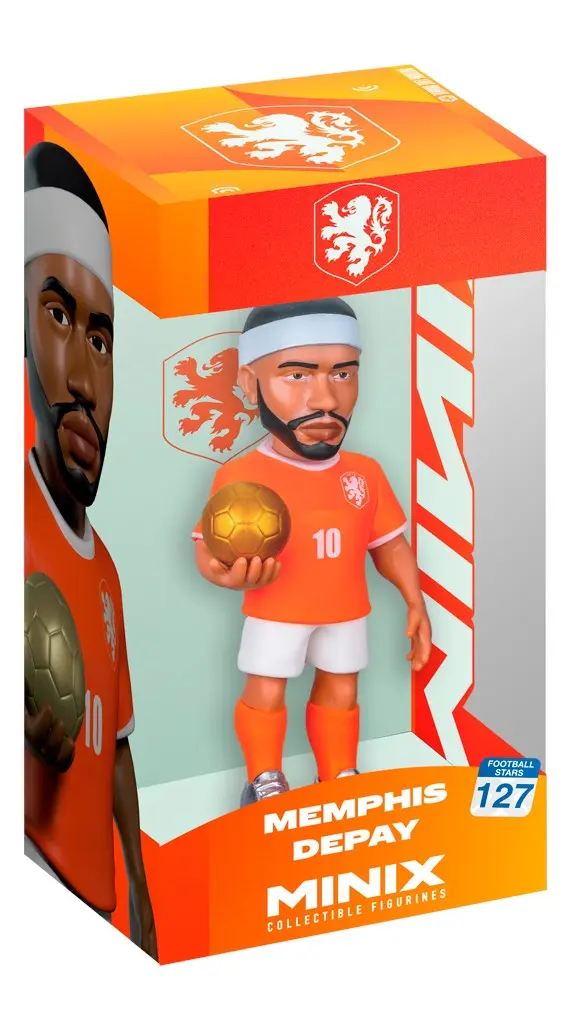 Kolekcionējama vinila figūriņa MiniX Memphis Depay