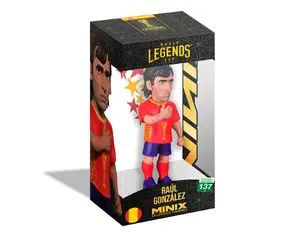 MiniX Raul Spain Football Legends Action Figure