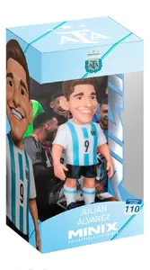 MiniX Collectible Figurine Argentina Julian Alvarez Vinyl Toy