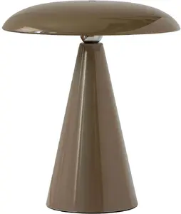 NPC Polska Rituali Domestici Lucilla K99 Galda lampa brūna 23 cm