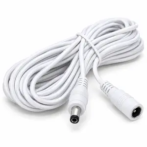 Opti DC-2.1/5.5/5M/W Power Extension Cable 5m with 2.1/5.5 mm Connectors